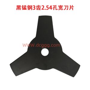 2号黑锰钢3齿2.54孔宽刀片